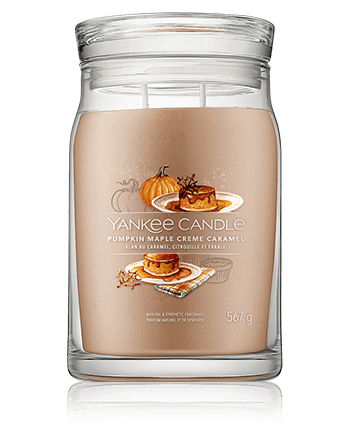Yankee Candle Signature Pumpkin Maple Crème Caramel 567g