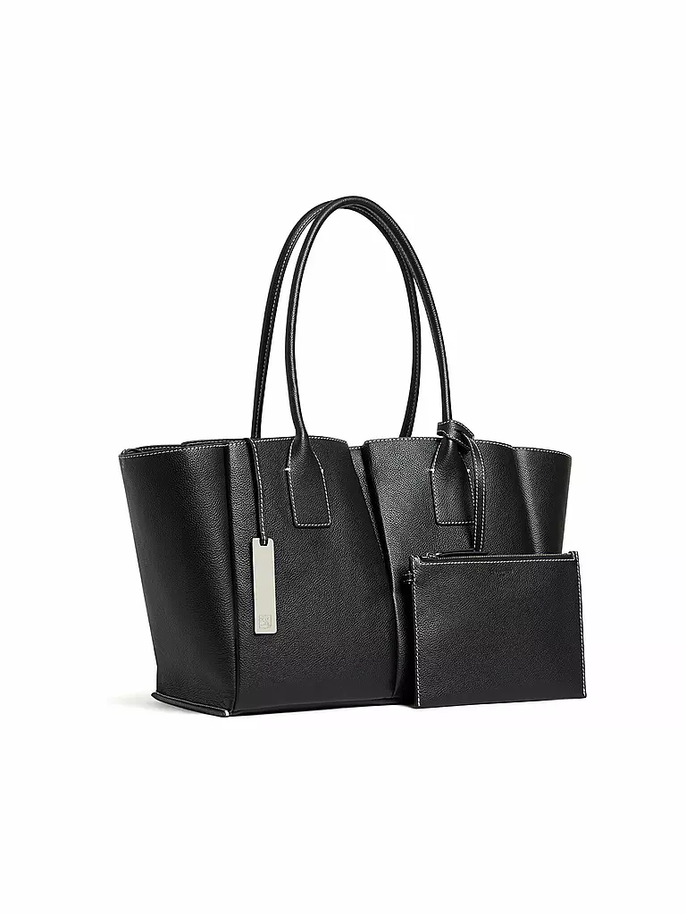 LE TANNEUR Ledertasche - Shopper  schwarz