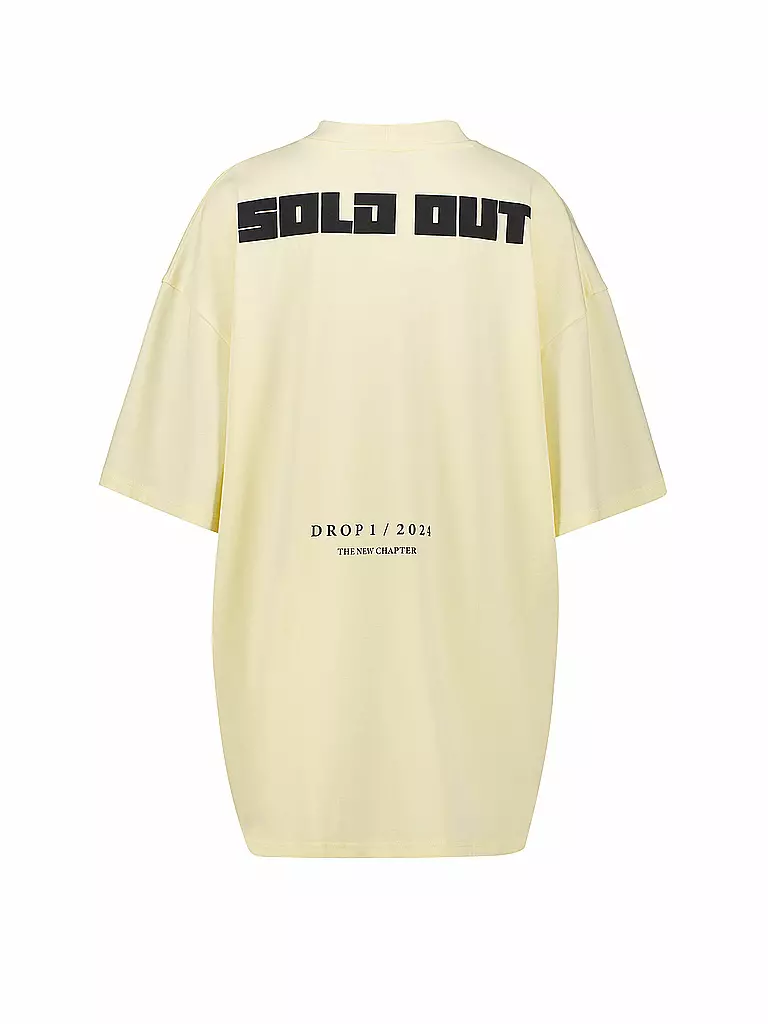 KARO KAUER T-Shirt gelb