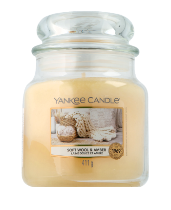 Yankee Candle Housewarmer Soft Wool & Amber 411g