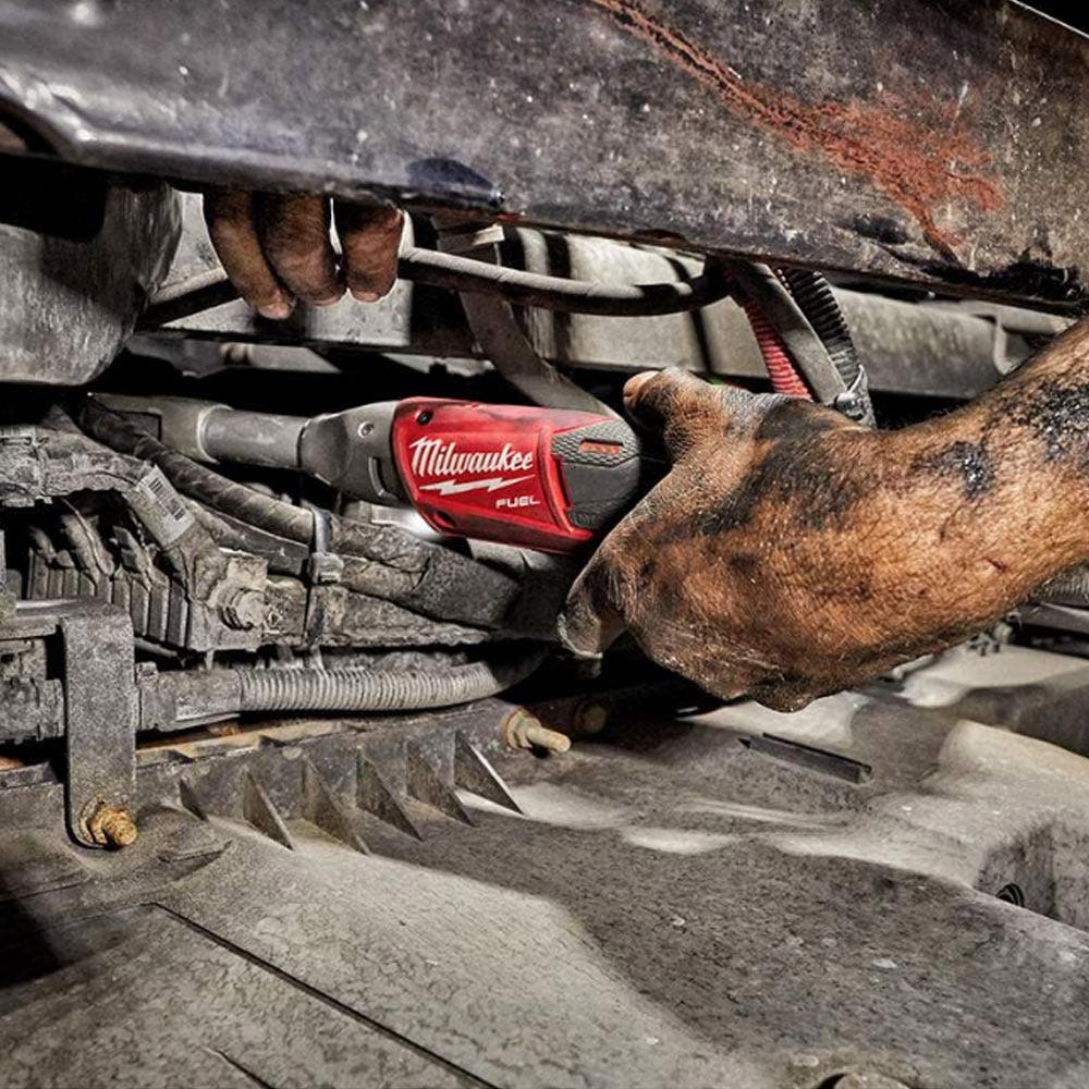 MILWAUKEE 12V FUEL™ 3/8" Ratchet Extended Reach Skin M12FIR38LR-0