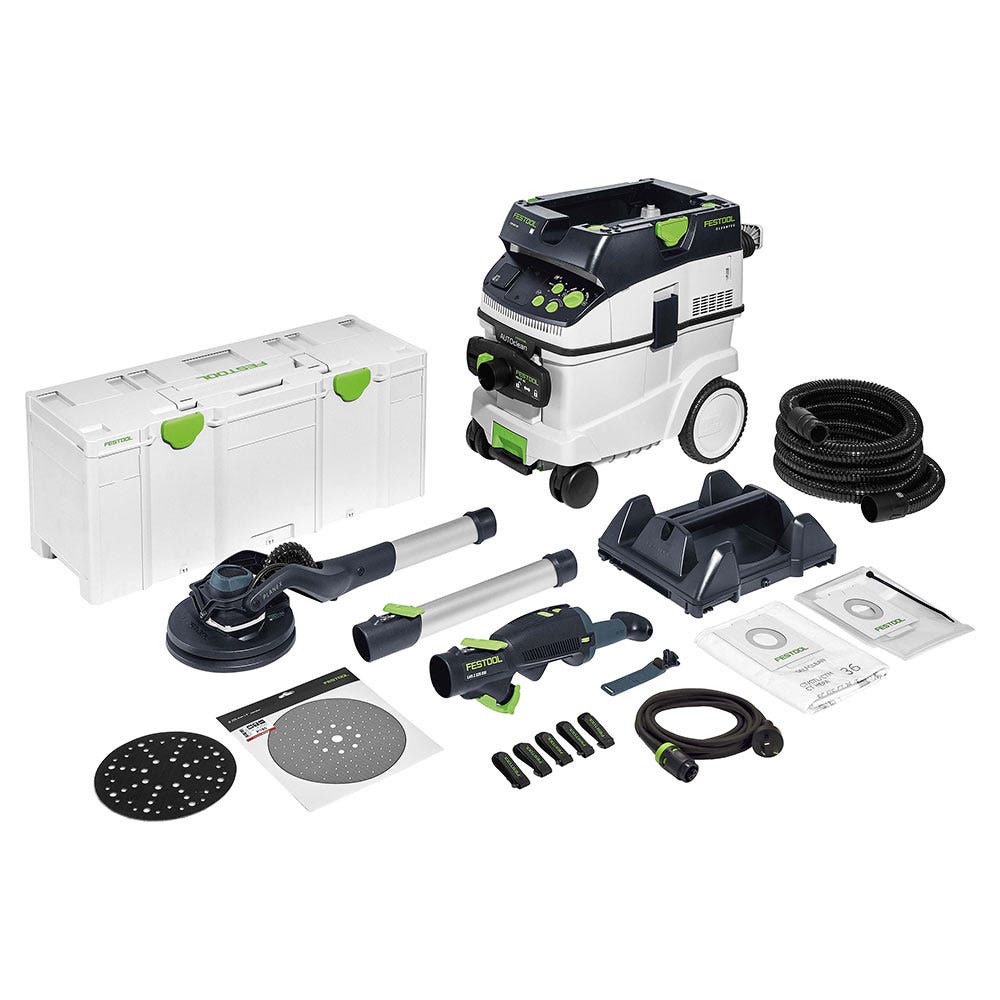 FESTOOL 400w 225mm PLANEX Drywall Sander w. M-Class Dust Extractor 576702