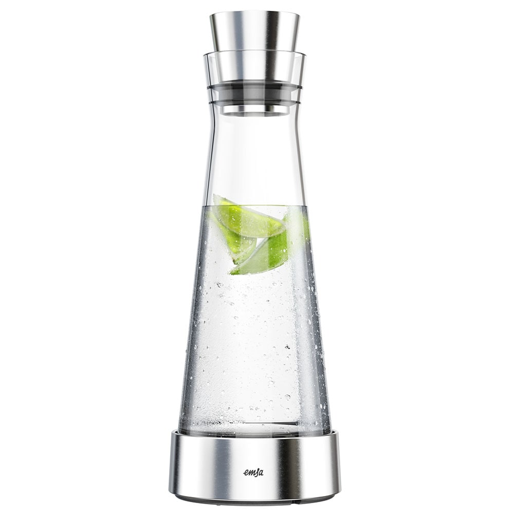 FLOW Slim Karaffe mit Kühlstation 1,0 L