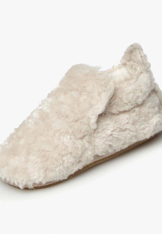 NATURINO PLUMARD 2Krabbelschuhe aus Wolle, Beige