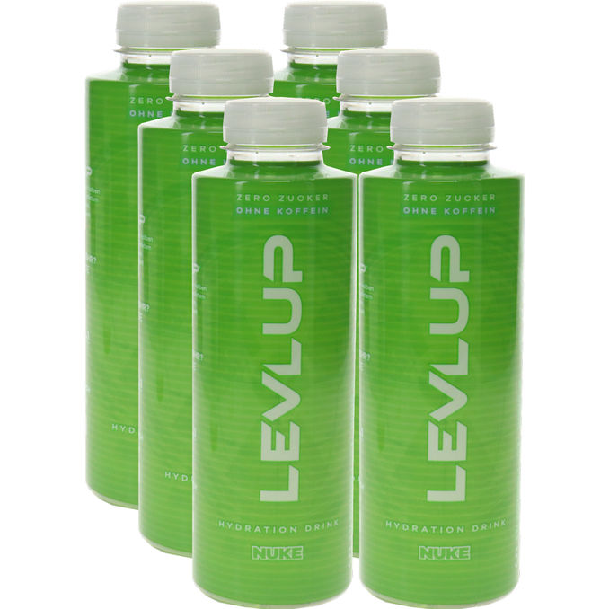 Hydration Drink Nuke, 6er Pack (EINWEG) zzgl. Pfand, 6x 0,5L von LevlUp