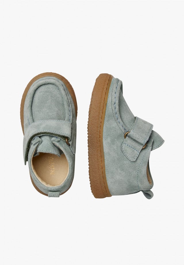 NATURINO KASDEN VLSchuhe aus Veloursleder, Salbei