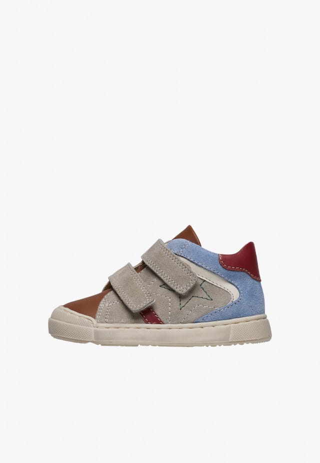 NATURINO NERYS VLSchuhe aus Leder und Veloursleder, Grau-Braun