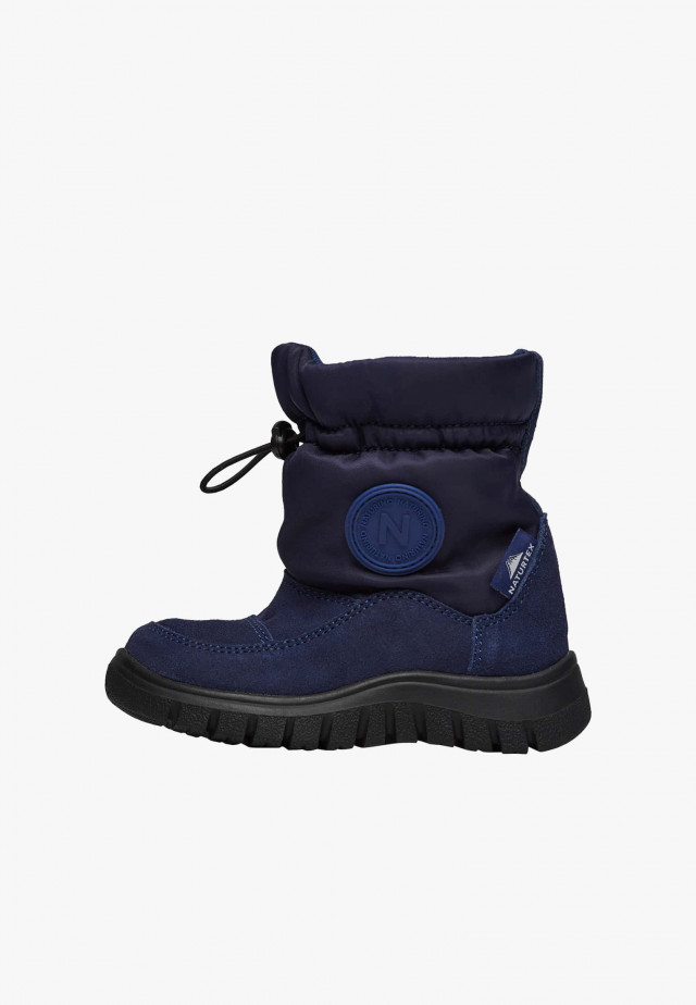 NATURINO VARNA 2 WP.Stiefel aus Veloursleder und technischem Gewebe, Blau