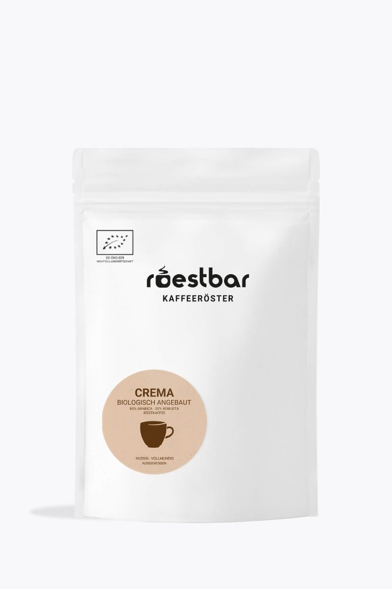 roestbar Crema Bio-Kaffee