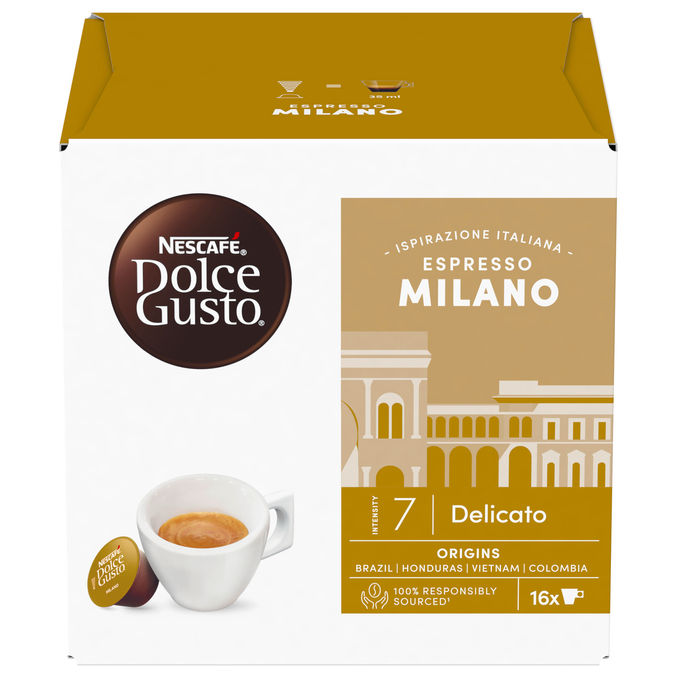 Dolce Gusto Espresso Milano, 16 Kapseln, 99,2g von Nescafé