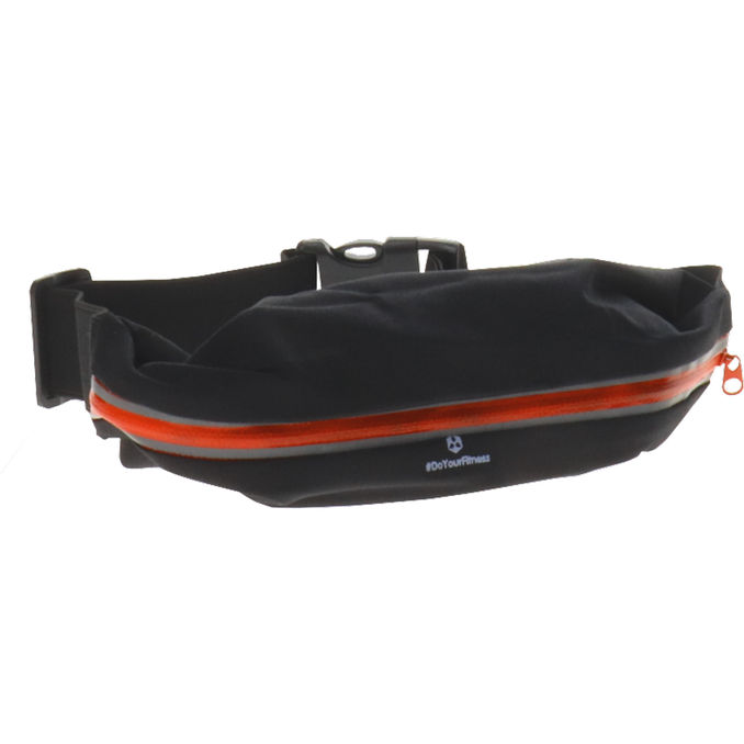 Laufgurt mit schmaler Bauchtasche rot, 65g von DoYourFitness
