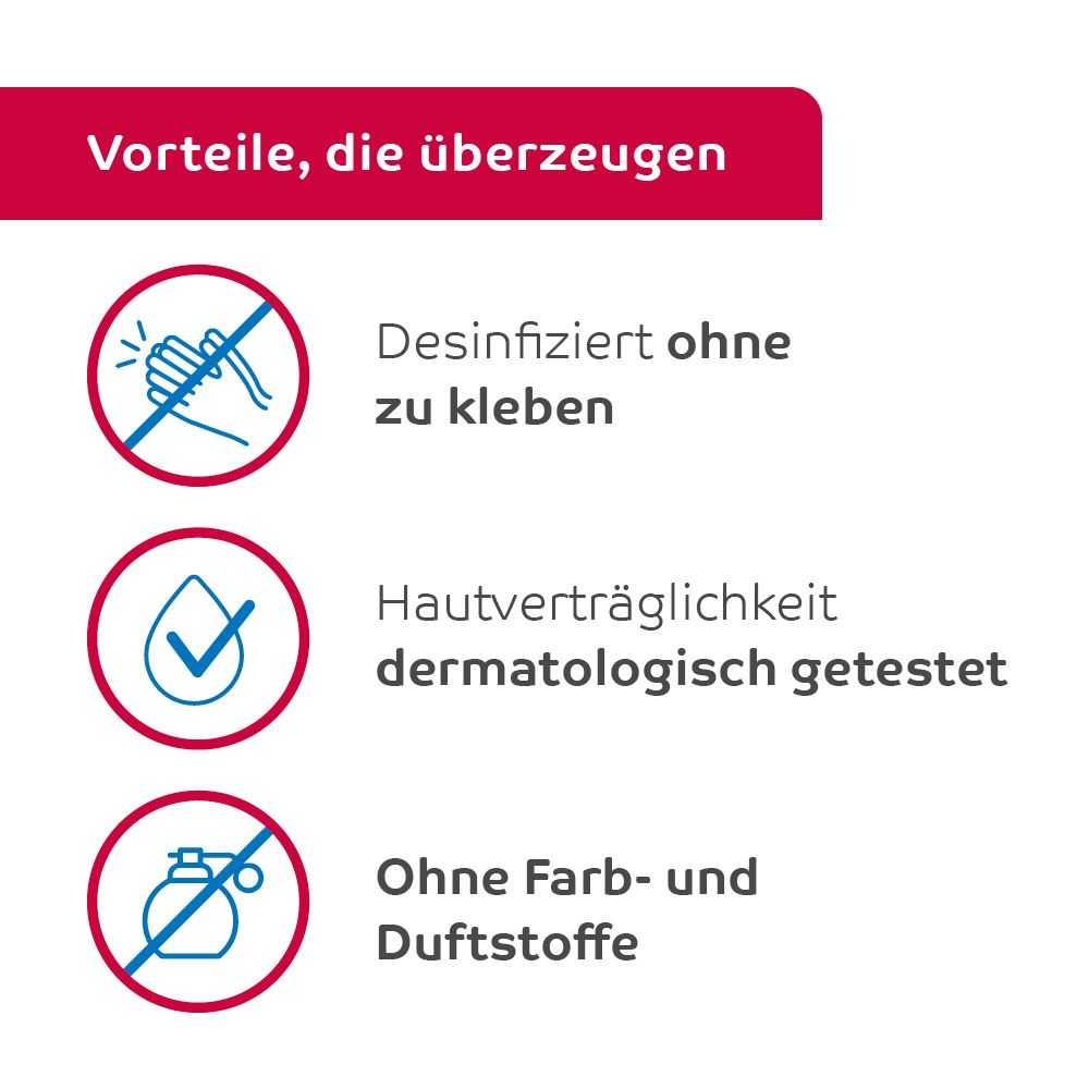 desmanol® care hyclick alkoholische Händedesinfektion