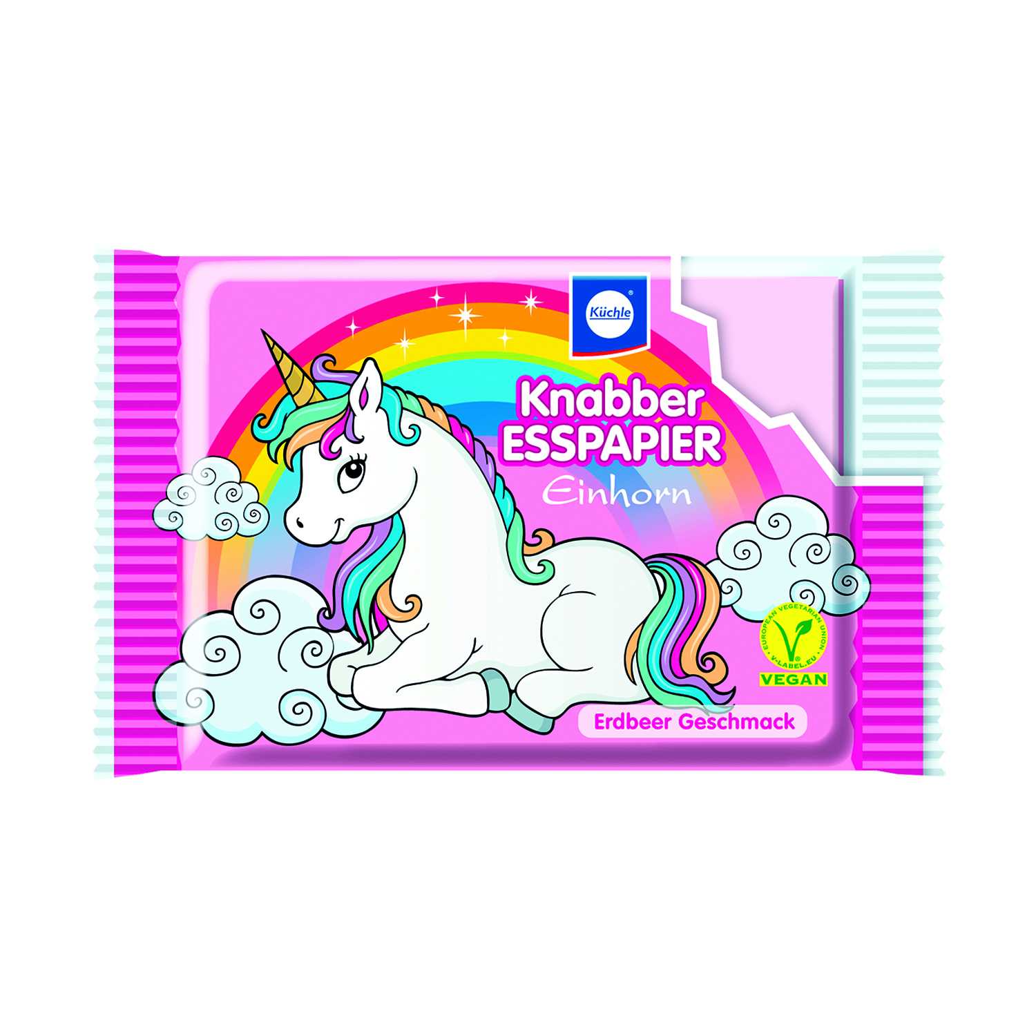 Esspapier Einhorn 4fach