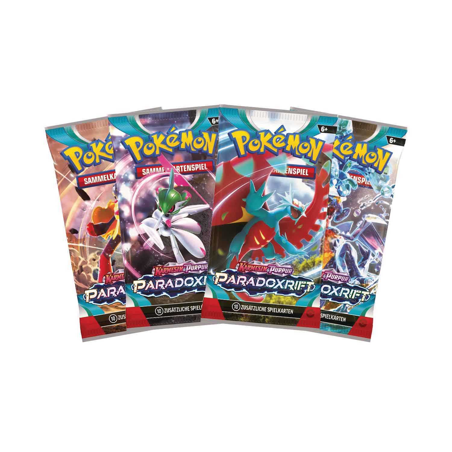 Pokémon Boosterpack 10 Sammelkarten Paradoxrift