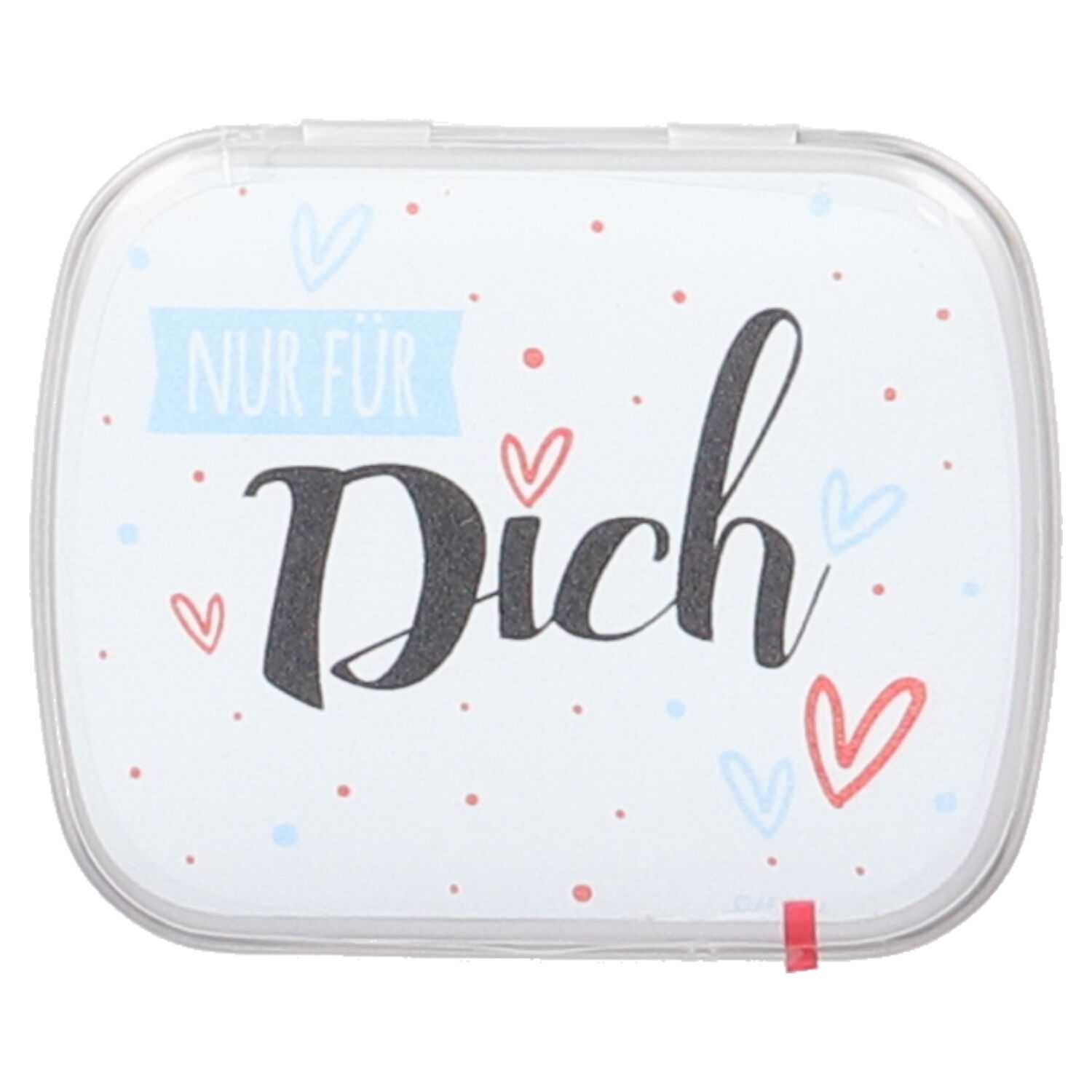 Pfefferminz-Pillen Nur für dich, in Metalldose