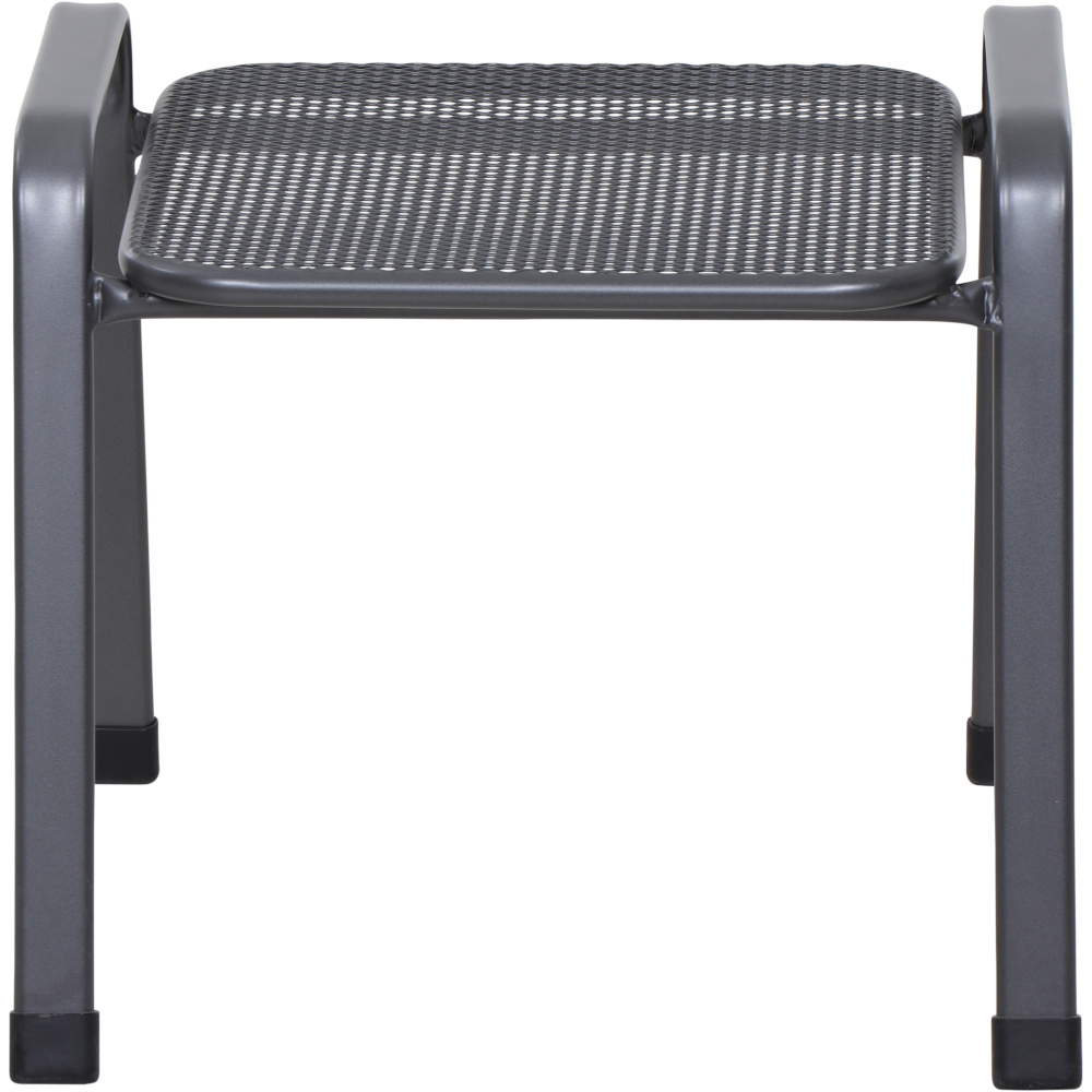 Hocker ELDA - matt anthrazit - stapelbar