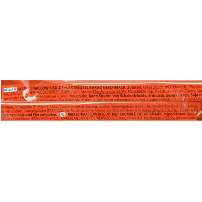 Puff Choco Marshmallow Kekse, 10 Stück, 120g von Mindy