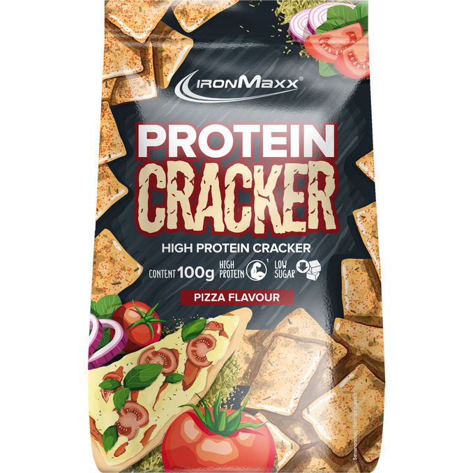 Protein Cracker Pizza, 100g von IronMaxx