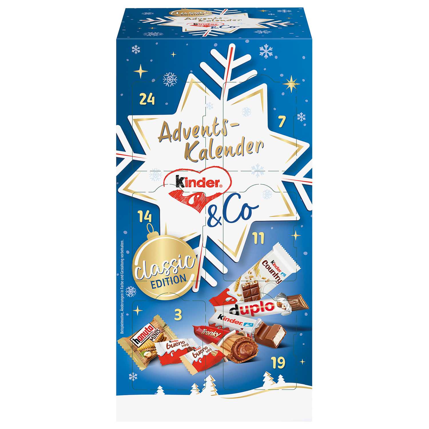 Ferrero Adventskalender kinder&Co 295g
