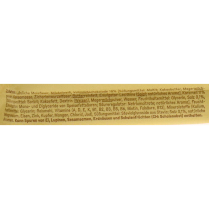 Salted Caramel & Chocolate Riegel, 12er Pack, 12 x 60g von yfood