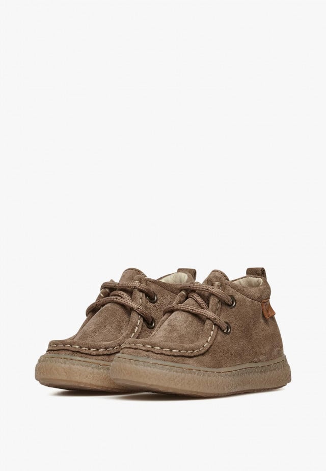 NATURINO KASDENSchuhe aus Veloursleder, Beige