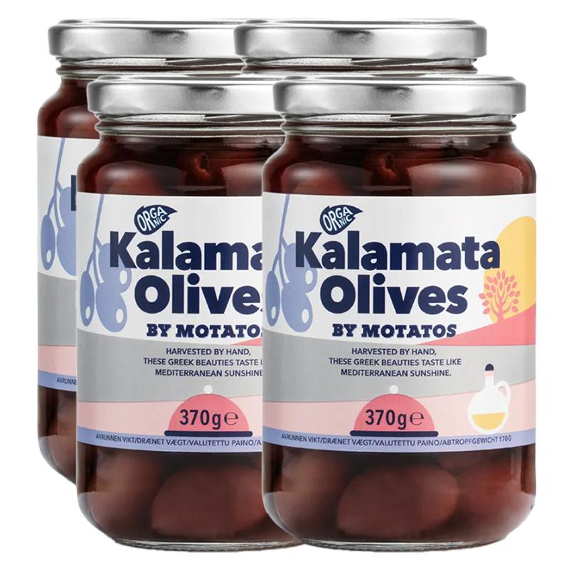BIO Oliven, 4er Pack, 4 x 170 g von By Motatos