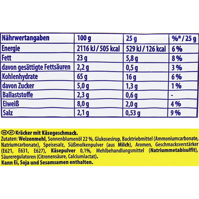 TUC Cheese, 100g von Tuc