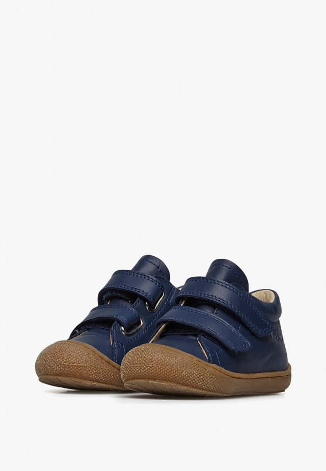 NATURINO COCOON VLLauflernschuhe aus Nappaleder, Mitternachtsblau