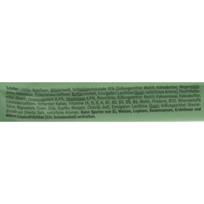 Hazelnut & Chocolate Riegel, 12er Pack, 12 x 60g von yfood