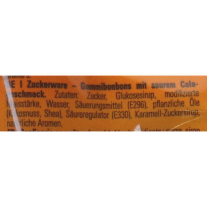 Gummies Cola Sour , 160g von Fundiez