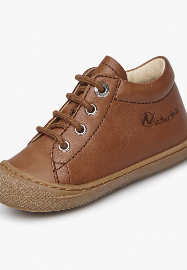 NATURINO COCOONLauflernschuhe aus Nappaleder, Lederbraun