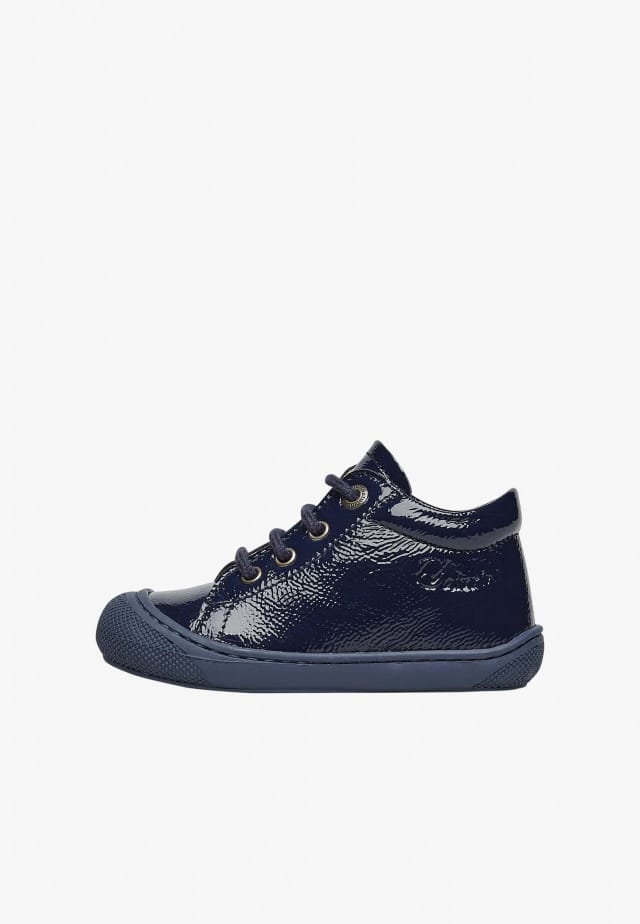 NATURINO COCOONLauflernschuhe aus Lackleder, Blau