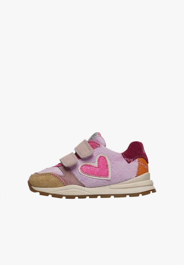 NATURINO QUELLY VL.Sneakers aus Veloursleder, Lila