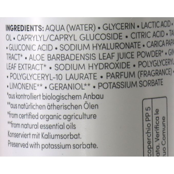 BIO Gesichtswasser Papaya, 150ml von BIO:VÉGANE SKINFOOD