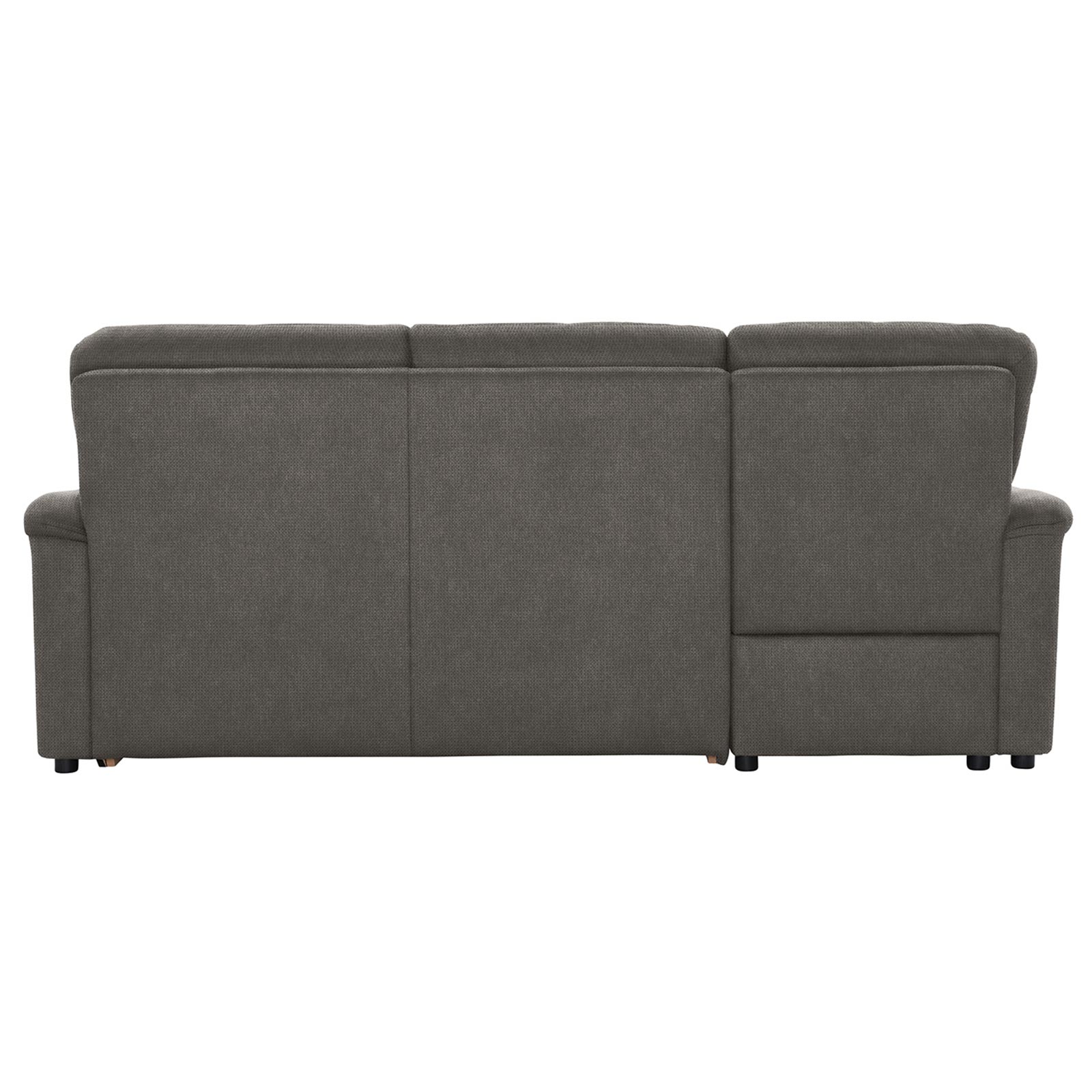 polsterpower Ecksofa - Belle grey - Basismodell - Recamiere links