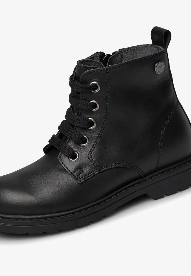 NATURINO BARNETT 2Stiefeletten aus Leder, Schwarz