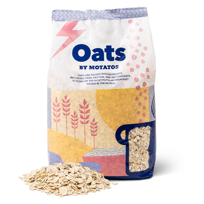 Haferflocken, zart, 750 g von By Motatos