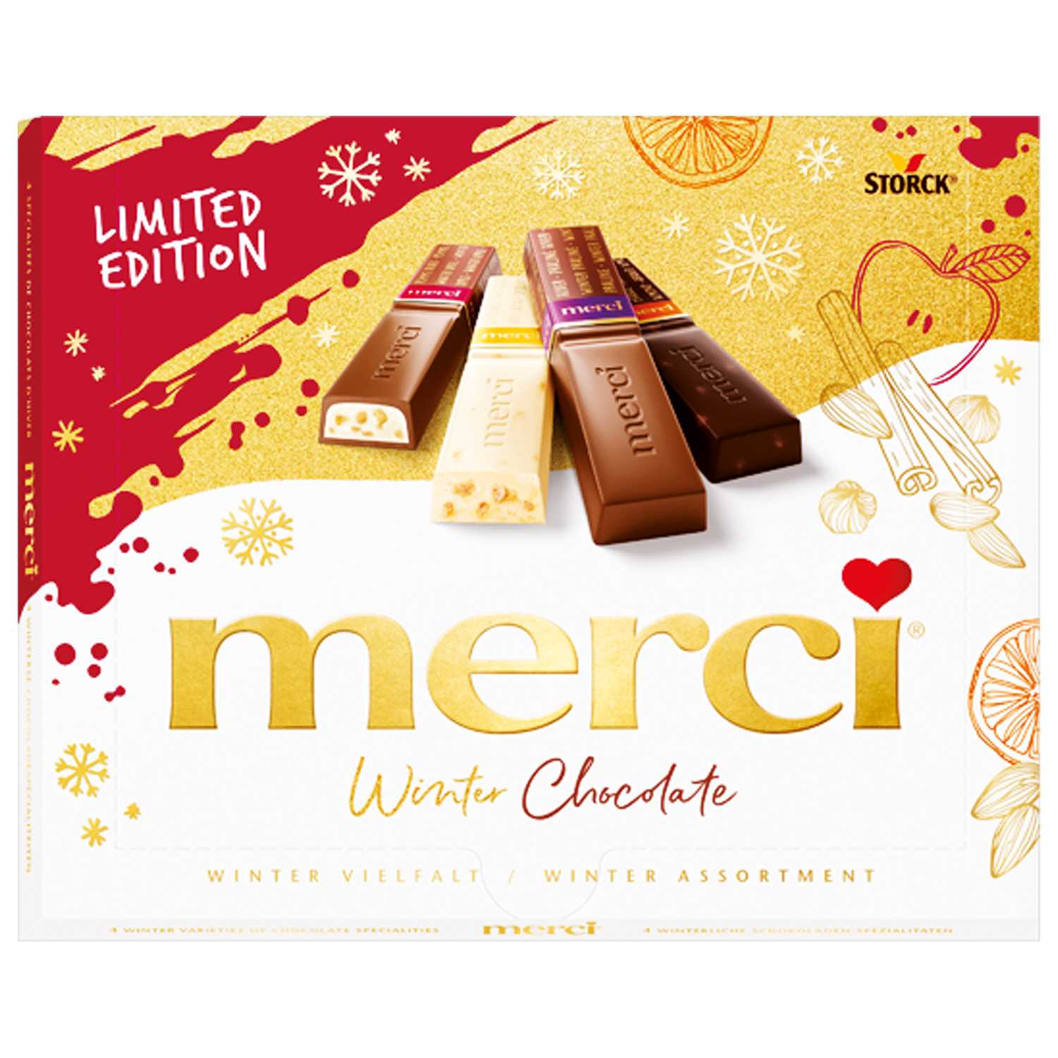 Schokolade Merci 250g Finest Sel. Winter
