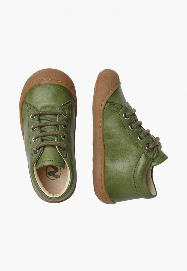 NATURINO COCOONLauflernschuhe aus Nappaleder, Grün