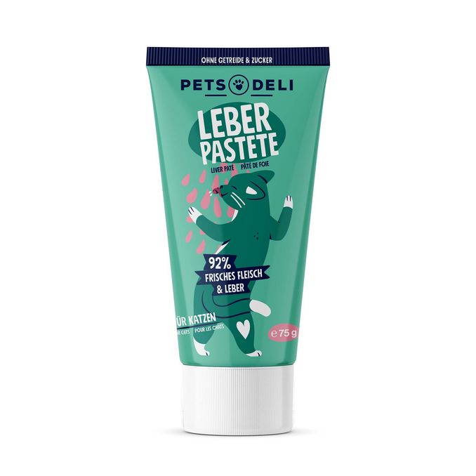 Katzensnack Leberpastete, 75g von Pets Deli