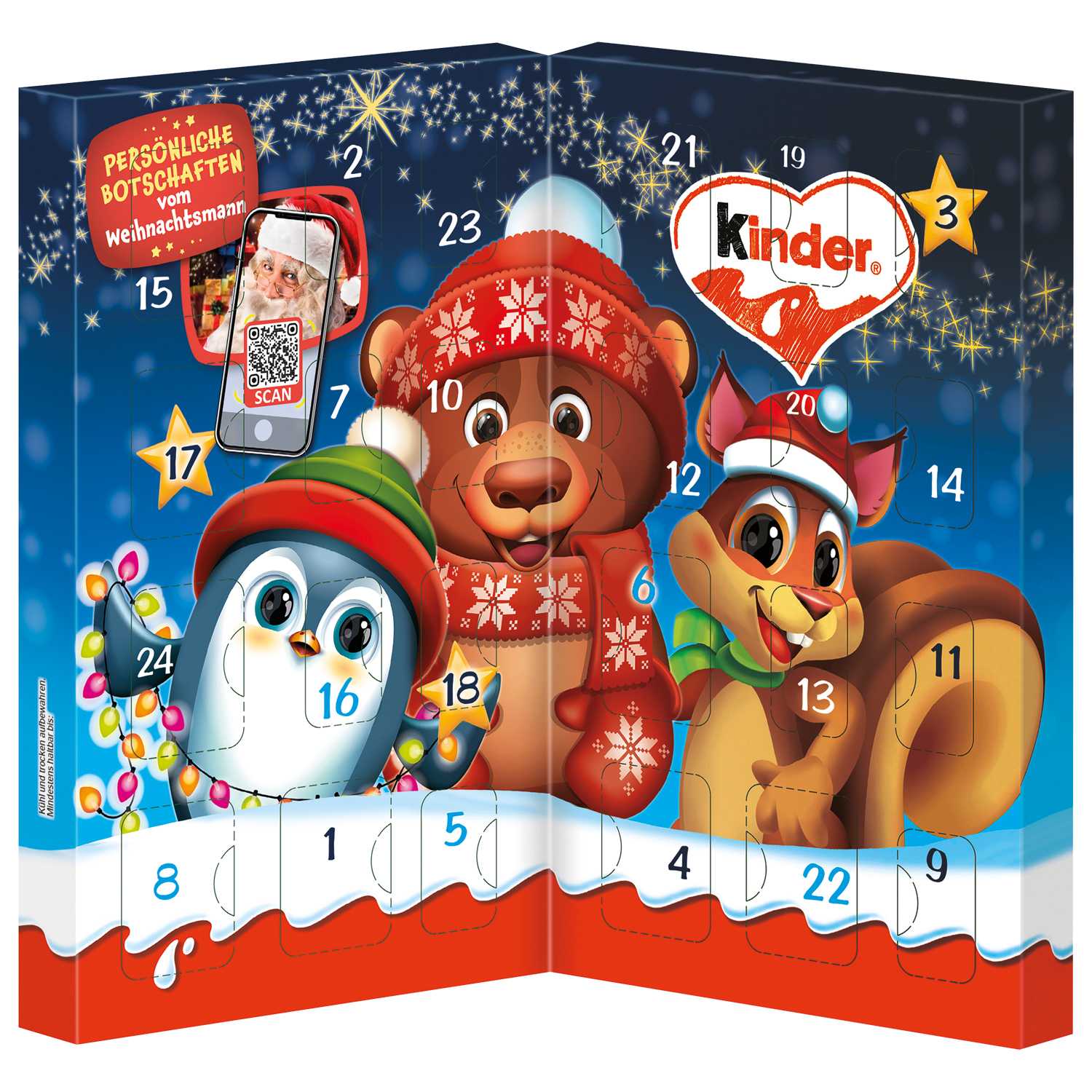 Ferrero Kinder Tisch- Adventskalender 113g