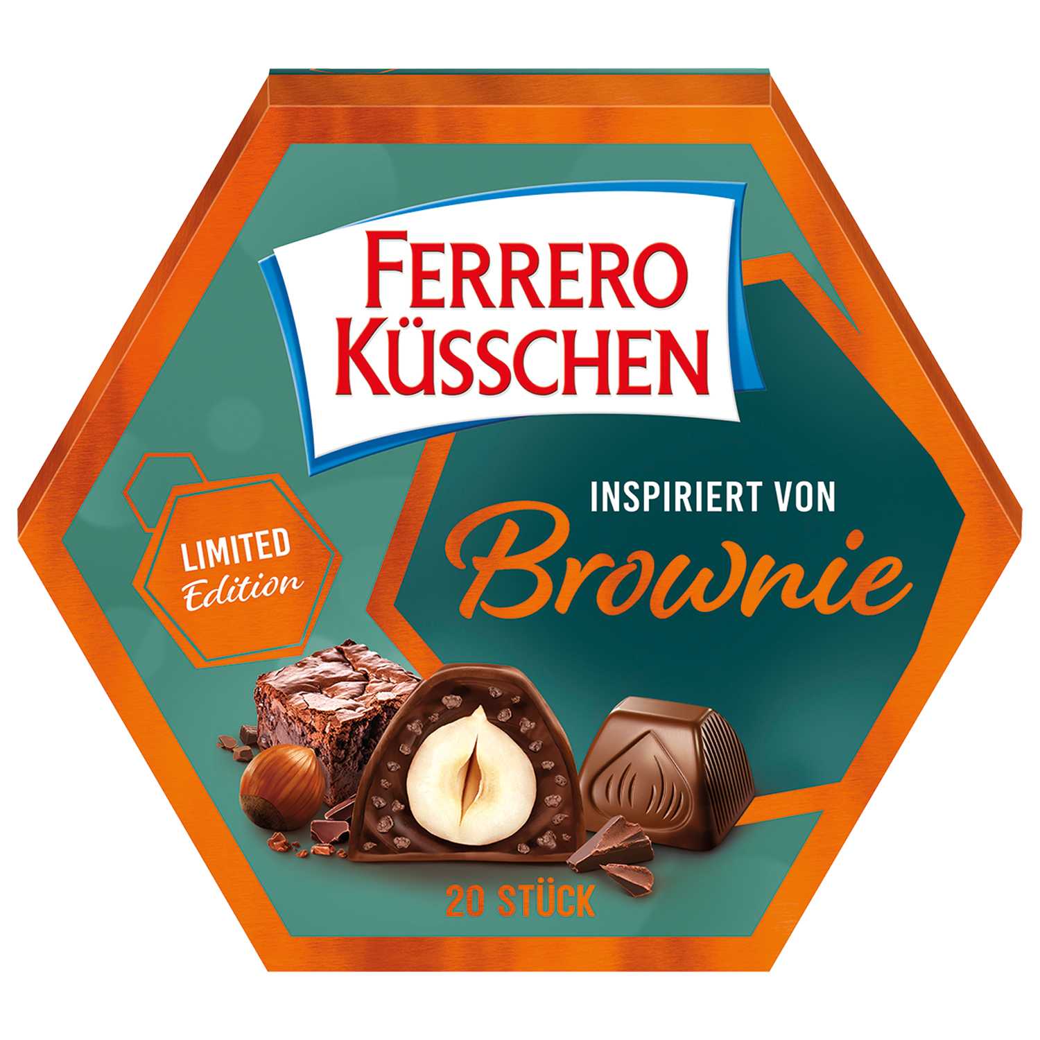 Ferrero Küsschen 182g Brownie