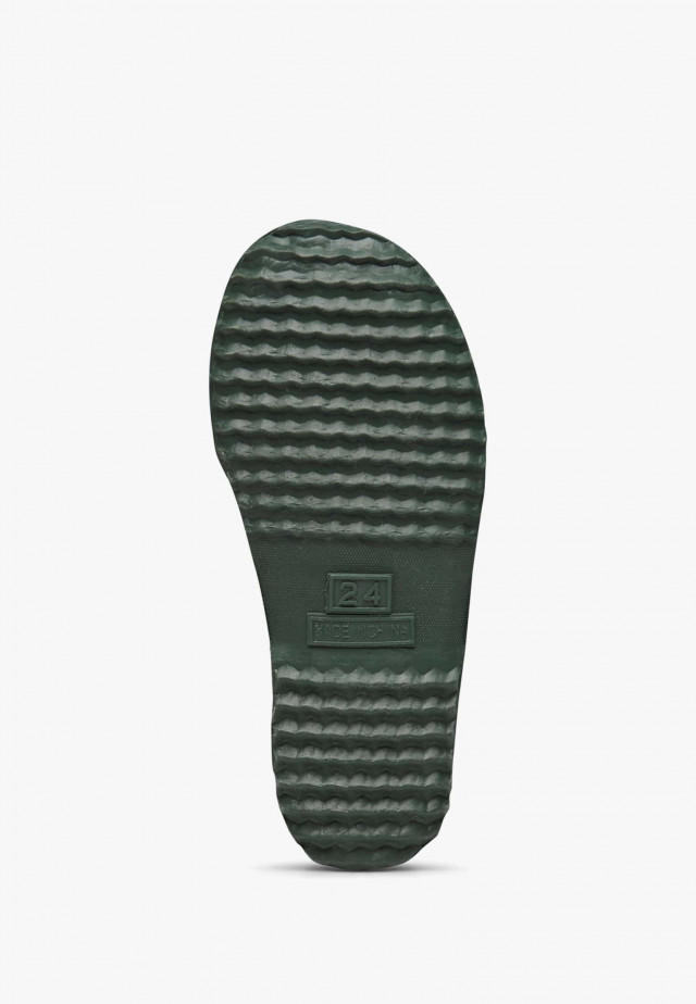 NATURINO RAINBOOT WARM.Regenstiefel, Dunkelgrün