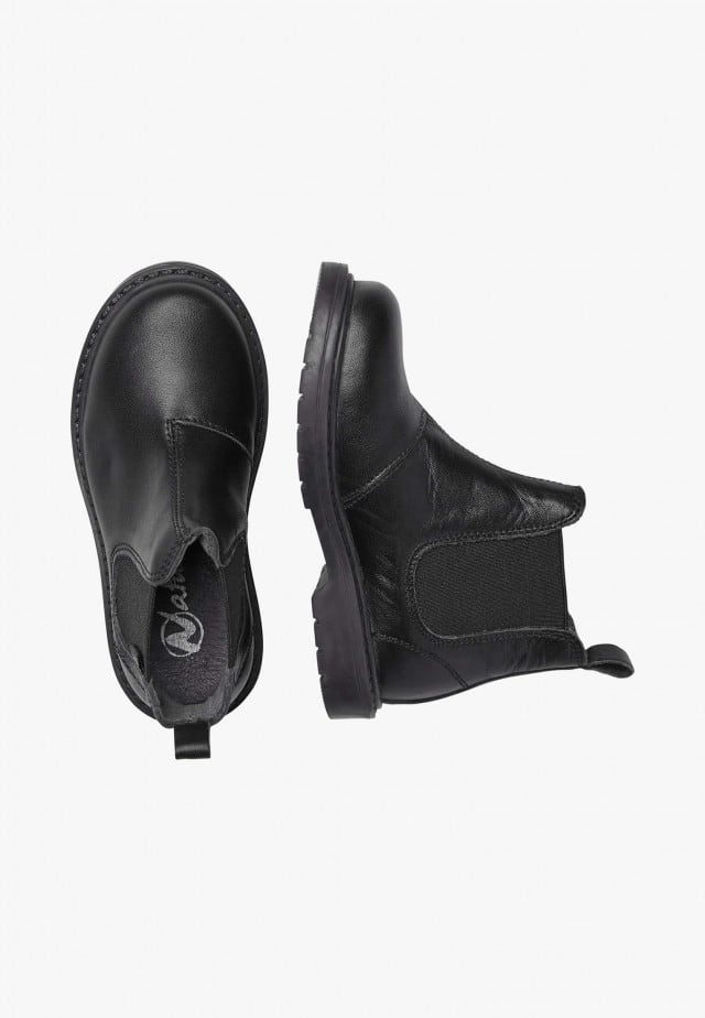NATURINO PICCADILLYChelsea-Boots aus Leder, Schwarz