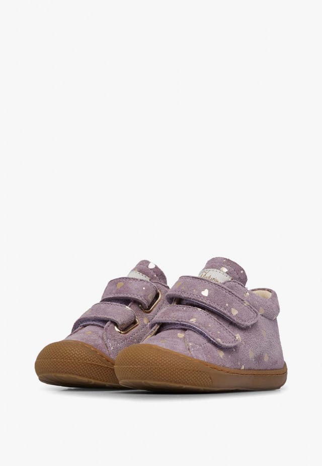 NATURINO COCOON VLLauflernschuhe aus Veloursleder, Violett