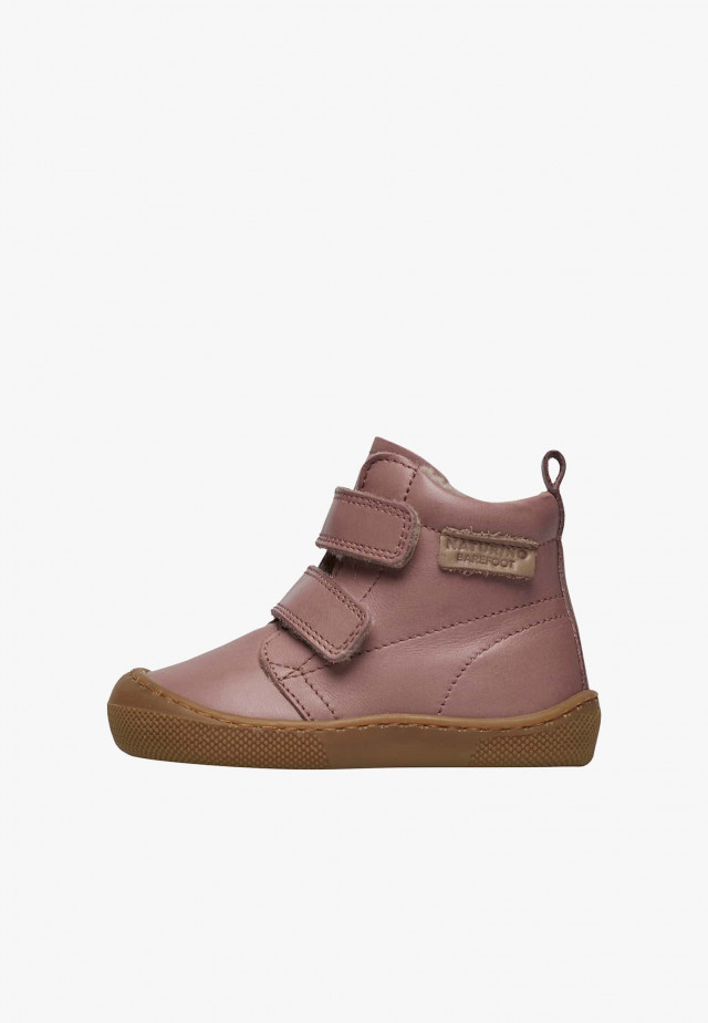 NATURINO WIGGHI VLBarfußstiefel aus Leder, Rosa