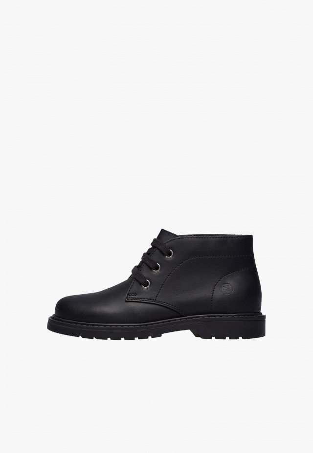 NATURINO MALMYSchuhe aus Leder, Schwarz