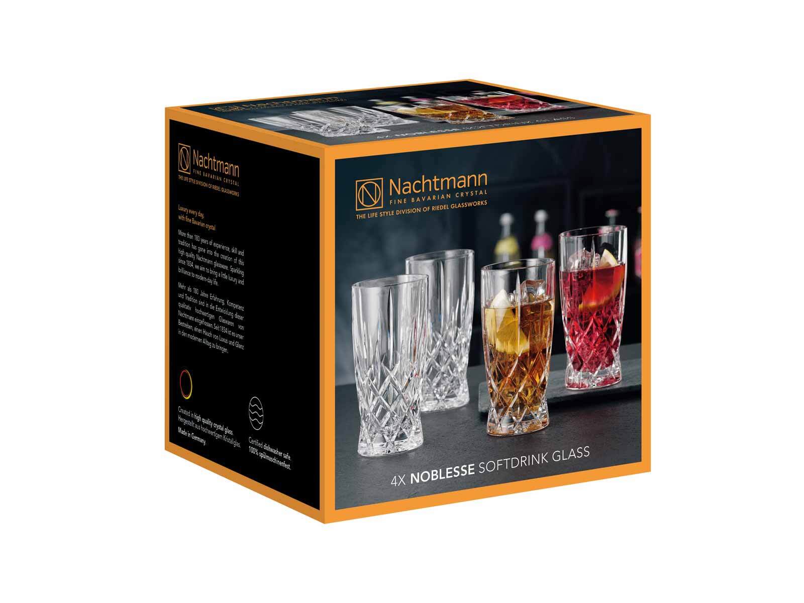 Nachtmann Biergläser Noblesse 350 ml 4er Set