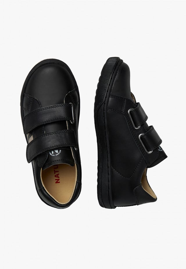 NATURINO RERY VL.Sneakers aus Leder, Schwarz