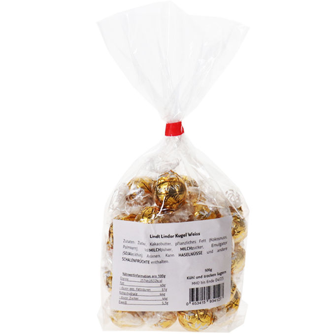 Lindor Kugeln Weiße Schokolade, 500g von Lindt